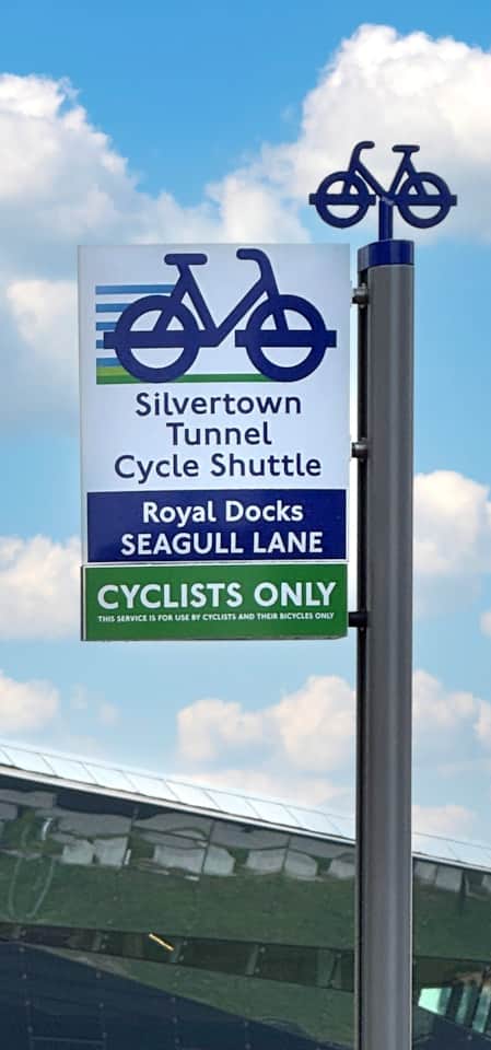 Silvertown Tunnel at the Royal Docks