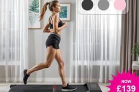 Get 78% off the shock-absorbing electric under desk treadmill – boost your productivity in style