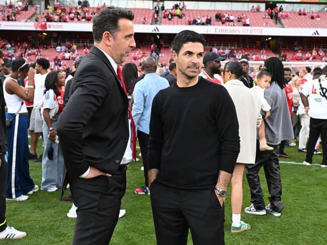 Arteta and Edu fractured during the season