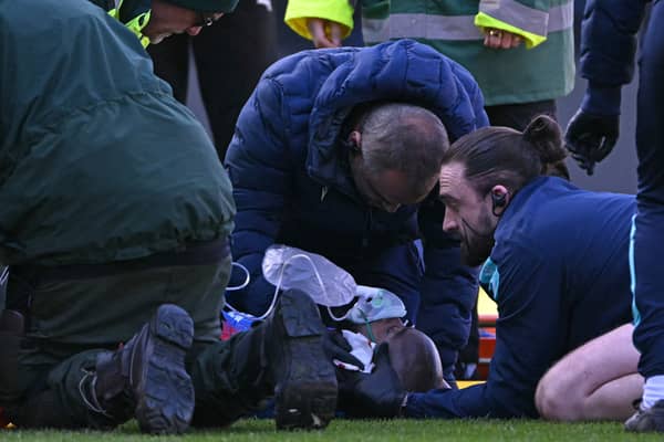 Jean-Philippe Mateta has spoken out about the FA Cup tackle.