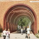 Concept image showing High Road Gate at the Great North Leisure Park development