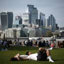 It's going to be warm here in London over the next few days