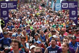 It is incredibly difficult to get a place to run the London marathon