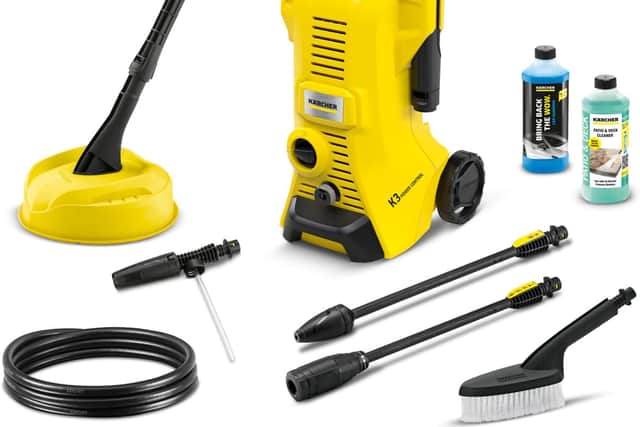 The Karcher K3 Power Control Car and Home Pressure Washer