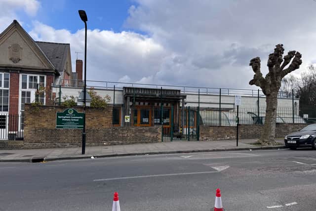 Springfield Community School on Castlewood Road has seen numerous incidents of damage to surrounding 'school streets' signs and cameras