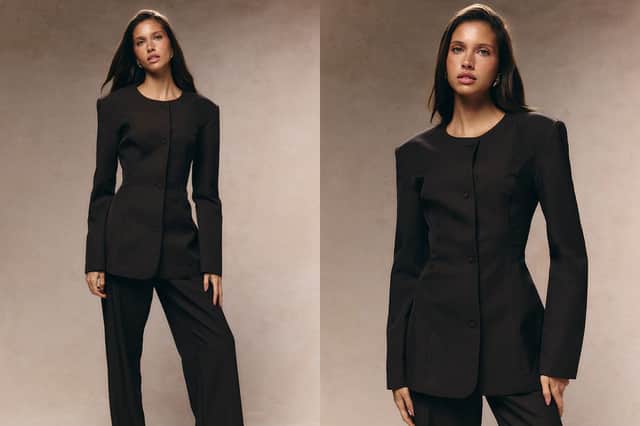 Deep Chocolate Tailored Fitted Blazer £45