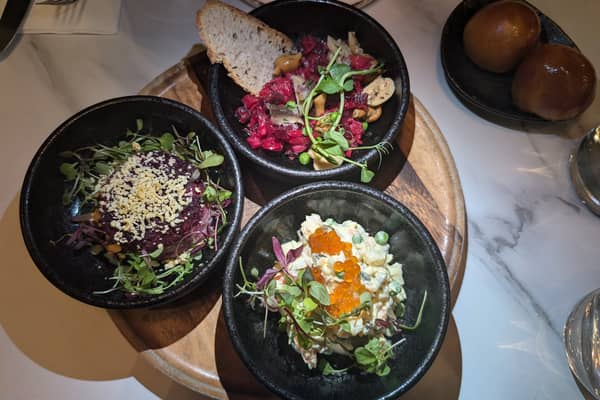 Taking a moment to admire these incredible Russian salads 