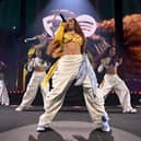 Megan Thee Stallion was indicated in the study to have used derogatory terms as a means of empowerment, but critics argue it reinforces misogyny in music.