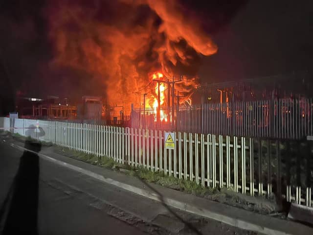 A fire in a transformer in Nestles Avenue, Hayes, west London, which means Heathrow will be closed all day on Friday, March 21 