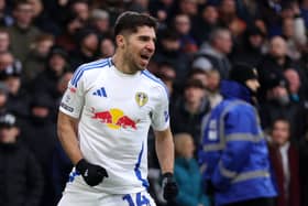 Manor Solomon is on loan at Leeds United from Tottenham Hotspur.