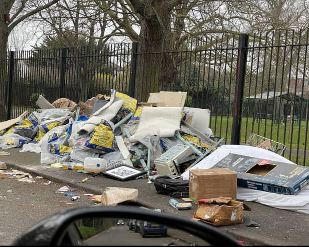 Across Southall, in Ealing, locals say it is not just the amount of fly-tipping incidents that is increasing, but also the amount of rubbish dumped on streets at each ‘hotspot’.