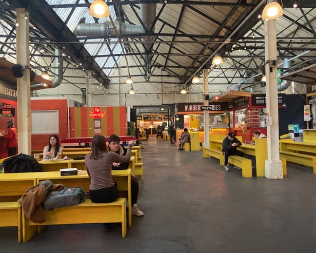 The Mercato Metropolitano food hall in Elephant and Castle will be bulldozed under Berkeley's plans