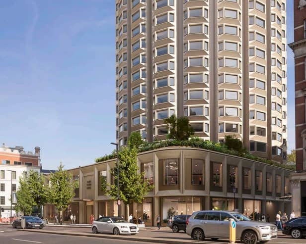The Sheraton Park Hotel in Knightsbridge has applied for a multi-million-pound refurb