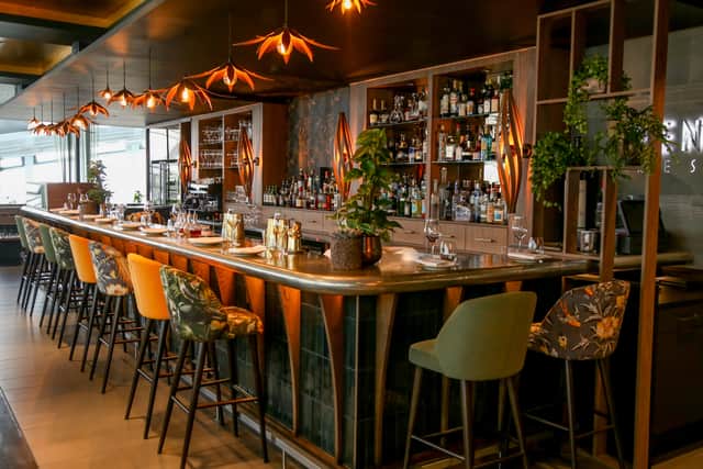 Inside Fenchurch Restaurant