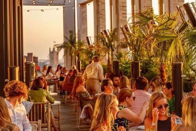 Seabird London is one of the city's best rooftop bars