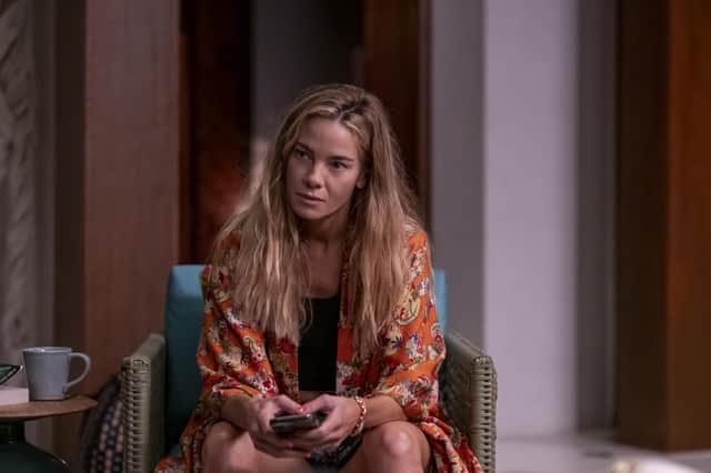 The White Lotus star Michelle Monaghan has rubbished one popular fan theory for ending of the third season of the hit HBO show.