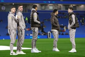 Alfie Dorrington with Tottenham Hotspur colleagues in 2023.