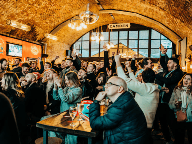 Flat Iron Square is THE place to be in London during the Grand National 