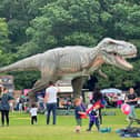 Giant dinosaurs will make their presence known in London this summer 