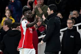 Mikel Arteta is set to have Bukayo Saka available once again.