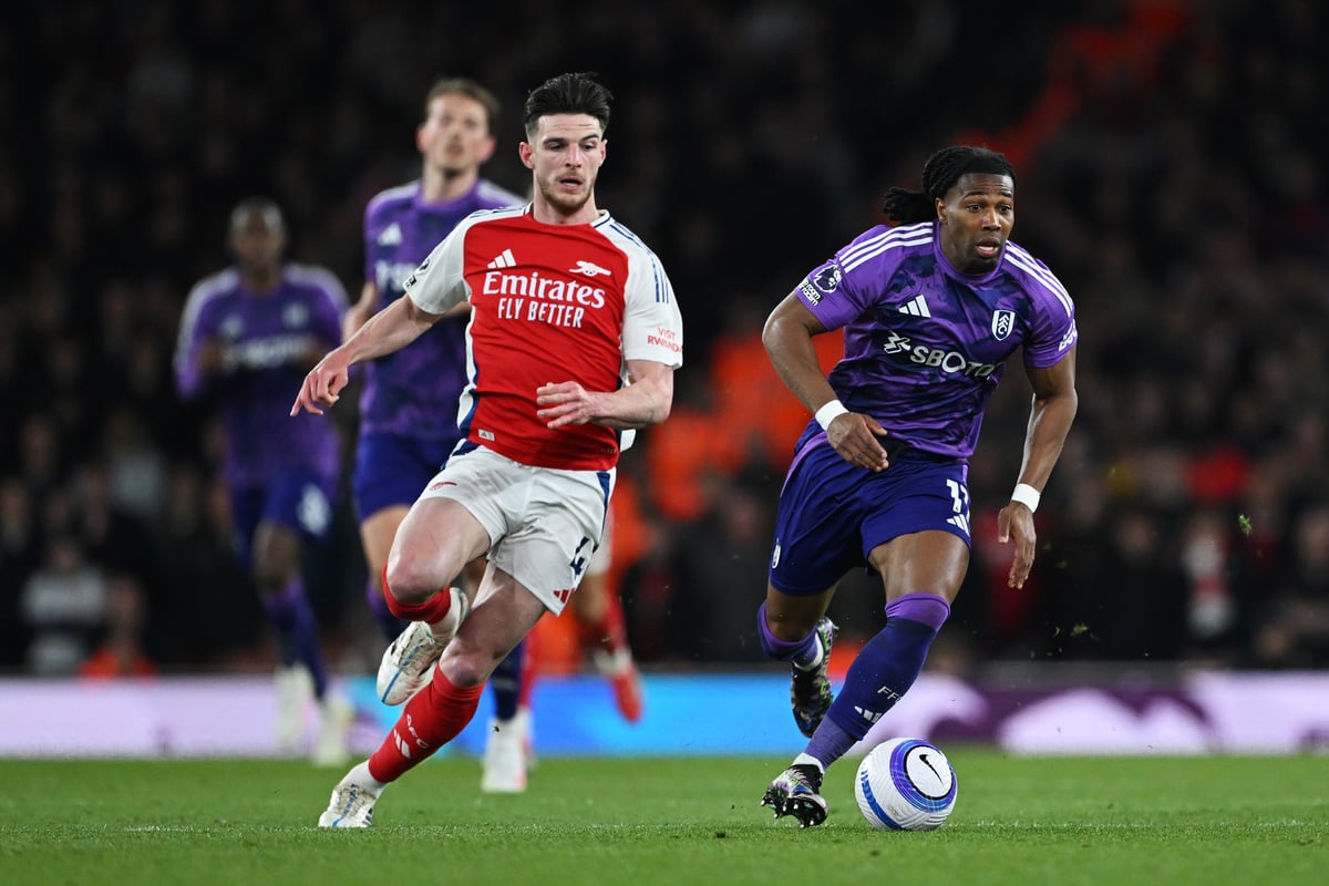 Declan Rice names Arsenal star who was 'unbelievable' in Fulham win as he responds to Gabriel injury concern