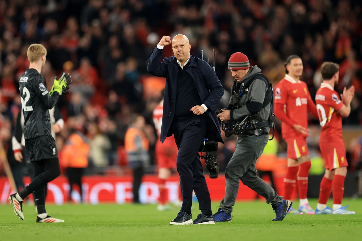 Liverpool boss Arne Slot thinks Arsenal have been given an unfair advantage