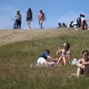 London is finally heating up as temperatures are set to top 20C. 