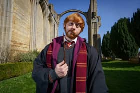 Ron Weasley lookalike Lewis Parker.