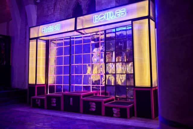 Inside the new Crazy Boules venue in Elephant & Castle 