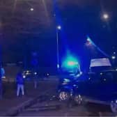 Head-on collision in High Wycombe.
