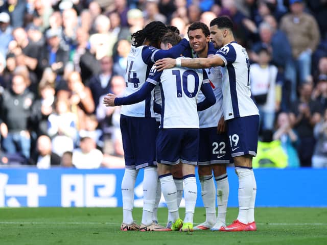 Johnson netted a brace for Spurs