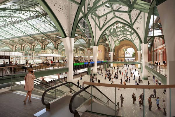 Revised plans to redevelop Liverpool Street Station have been submitted with the City of London Corporation
