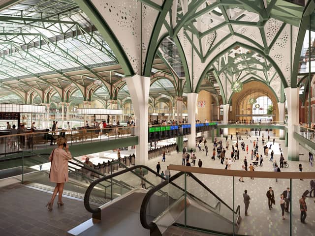 Revised plans to redevelop Liverpool Street Station have been submitted with the City of London Corporation