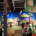 Gamers can literally step into the world of Minecraft in a new experience that’s opened in London.