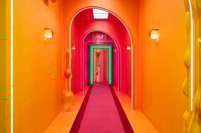 ITV has certainly opted for a colourful look for the Celebrity Big Brother house in 2025. 
