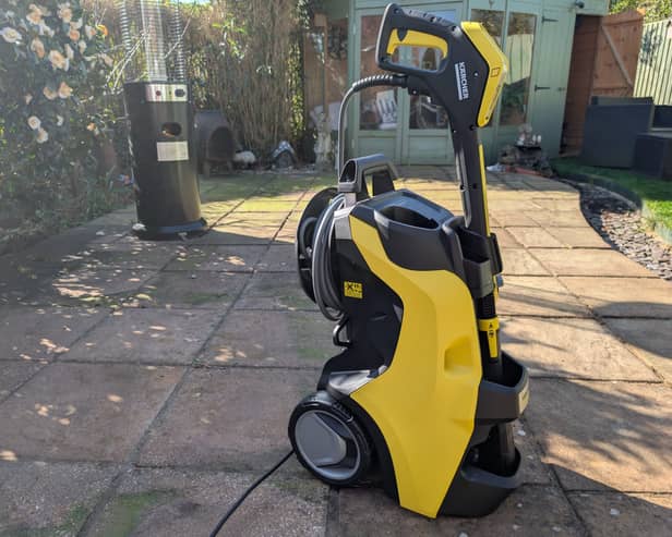 The K 7 Premium Smart Control Flex is Karcher's most expensive pressure washer