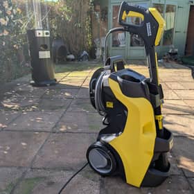 The K 7 Premium Smart Control Flex is Karcher's most expensive pressure washer
