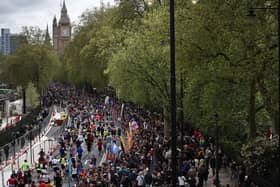Where London Marathon runners can claim some post race freebies.