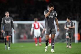 Real Madrid's hopes of defending their Champions League title are hanging by a thread