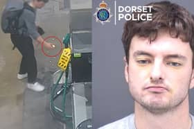 Man tries to start fire at Asda petrol station.