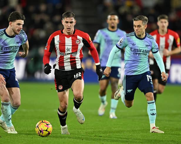 Arsenal and Brentford go head to head this weekend