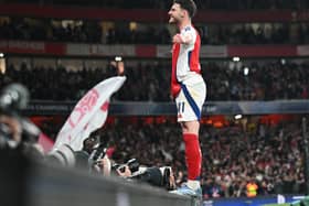 An unforgettable night for Arsenal star Declan Rice.