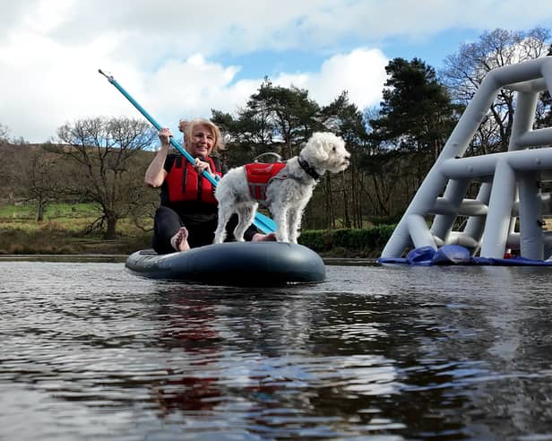 Paddleboard with your dog at Wyresdale Country Park in Scorton.