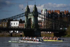 The Boat Race returns to London this weekend.