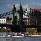 The Boat Race returns to London this weekend.