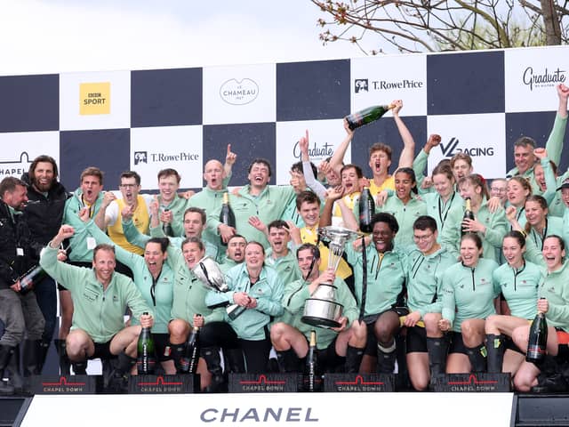 A triumphant day for Cambridge University.