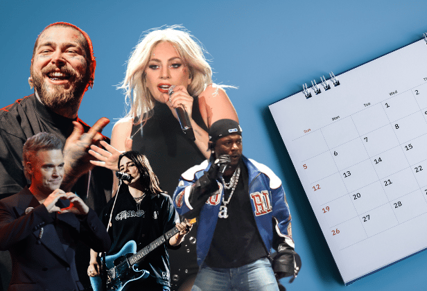 Robbie Williams, Kendrick, Lady Gaga, Billie Eilish and Post Malone; just a handful of upcoming UK tours still set to take place in 2025.