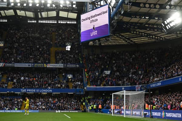 VAR intervenes as Chelsea face Ipswich Town.
