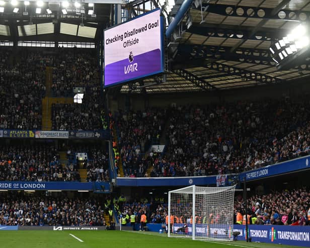 VAR intervenes as Chelsea face Ipswich Town.