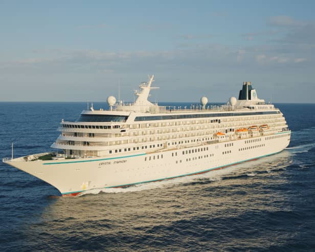 The beautiful Crystal Symphony